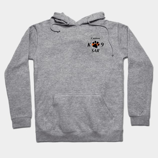 Canixus K9 SAR Logo Hoodie by canixusk9sar